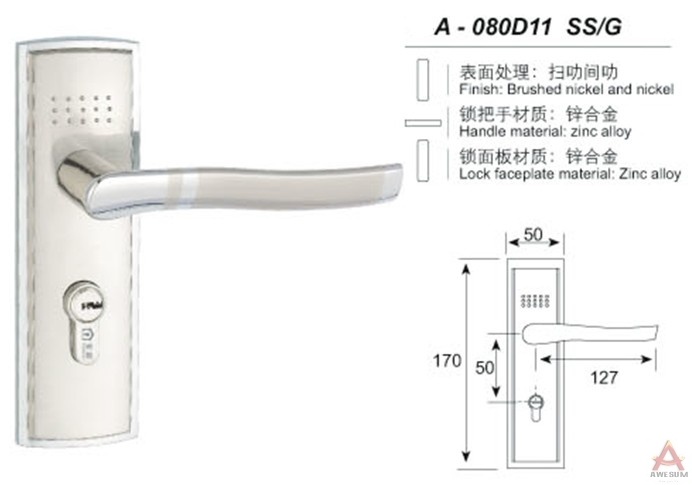 Awesum High Quality Modern Small-size Lock A080D11