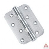 4”x3” stainless steel door hinge round corner